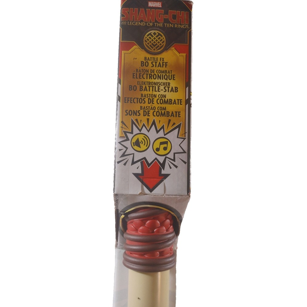 Hasbro Marvel Shang-Chi & The Legend Of The Ten Rings Battle FX Bo Staff Stick - Picture 4 of 5